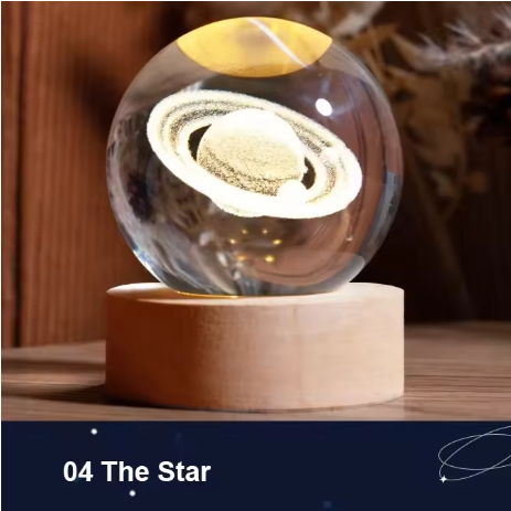 3D Crystal Ball Lamps (USB)